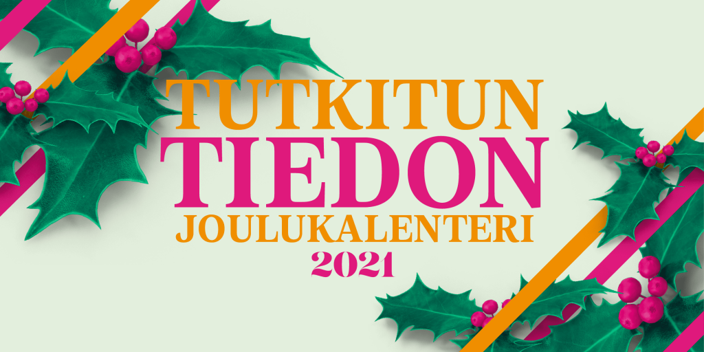 Banner featuring christmas elements